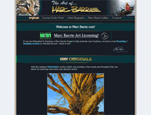 Tablet Screenshot of marcbarrie.com